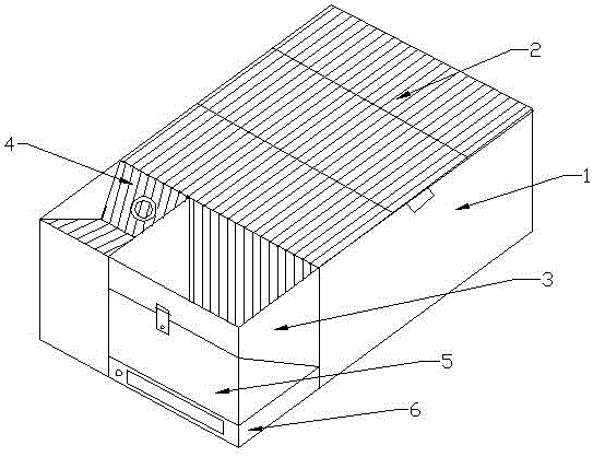 Mouse cage with feed weighing function and suitable for establishing metabolic syndrome model