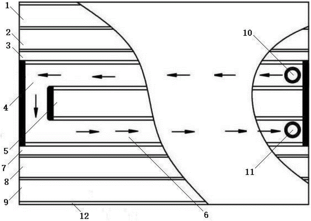 Power battery cooling and heating integrated system and batteries