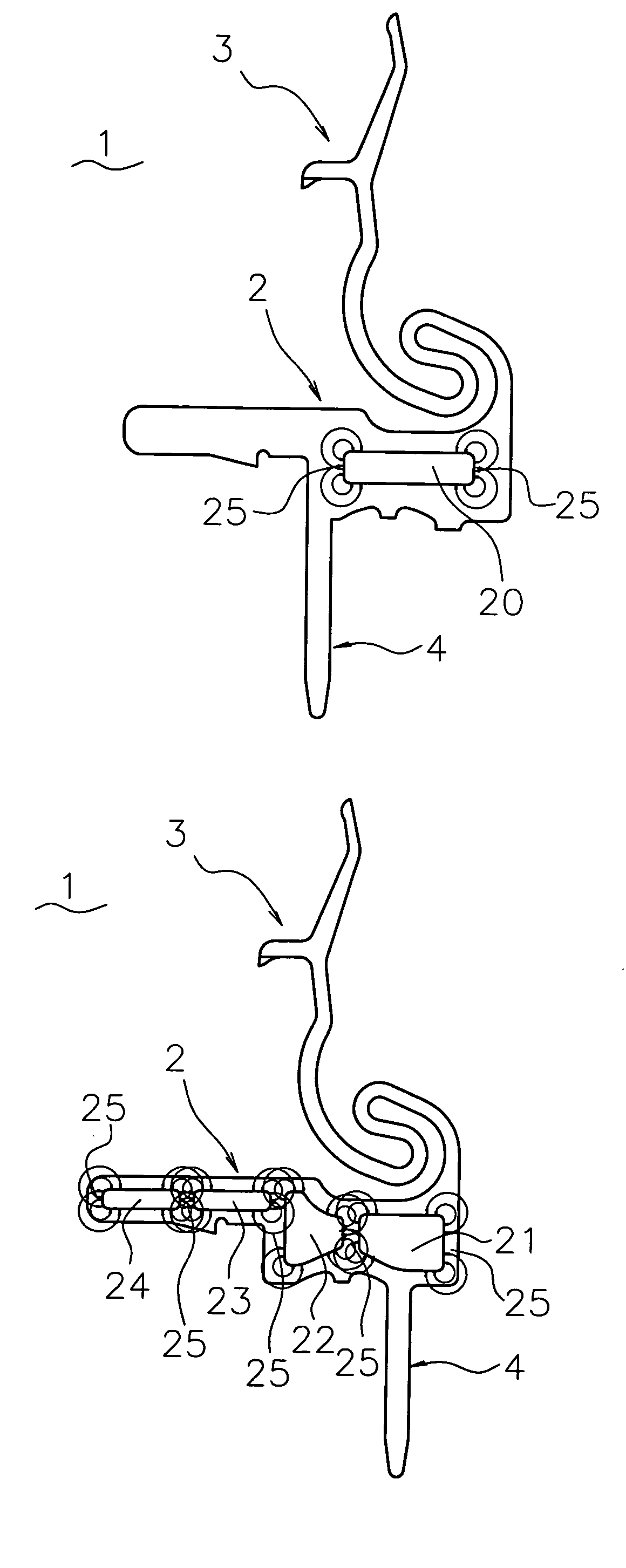 Terminal of IC test fixture