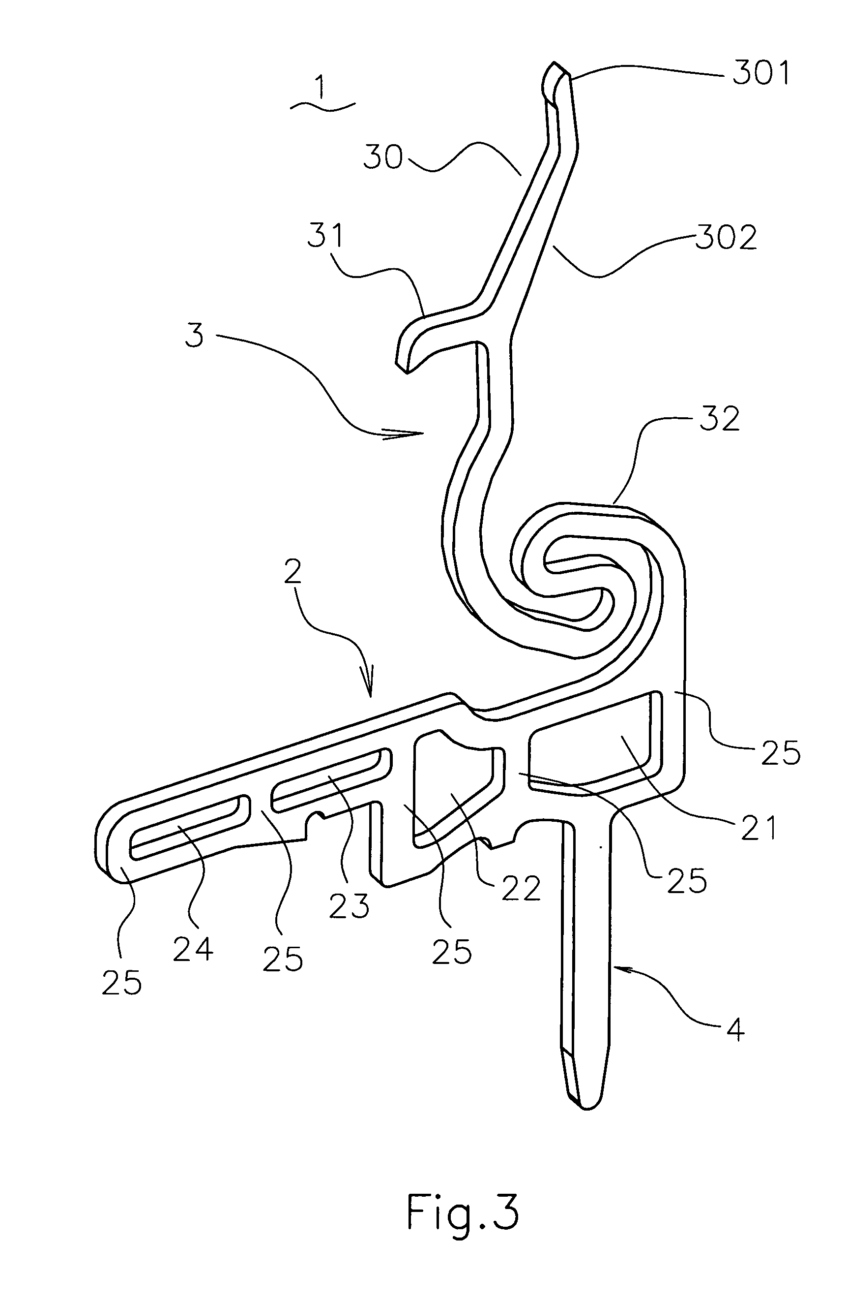 Terminal of IC test fixture