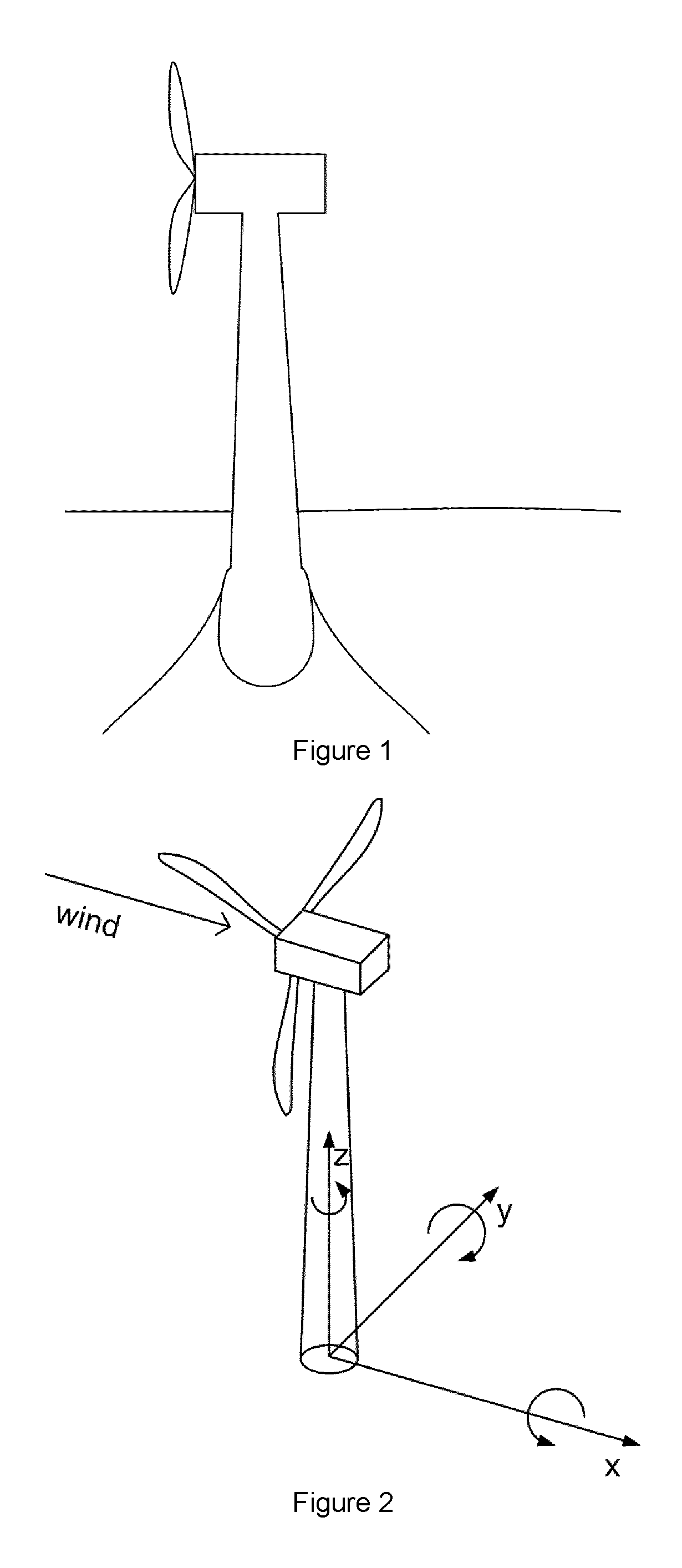 Method for reducing oscillations in offshore wind turbines