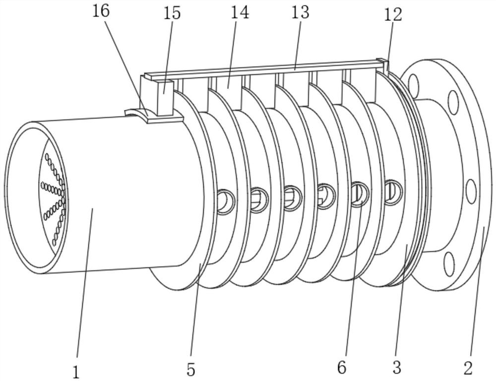 Heat exchange pipe capable of achieving stable heat exchange based on magnetic self-driving