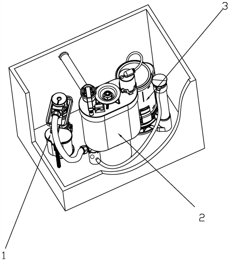 Water-saving flushing system for closestool