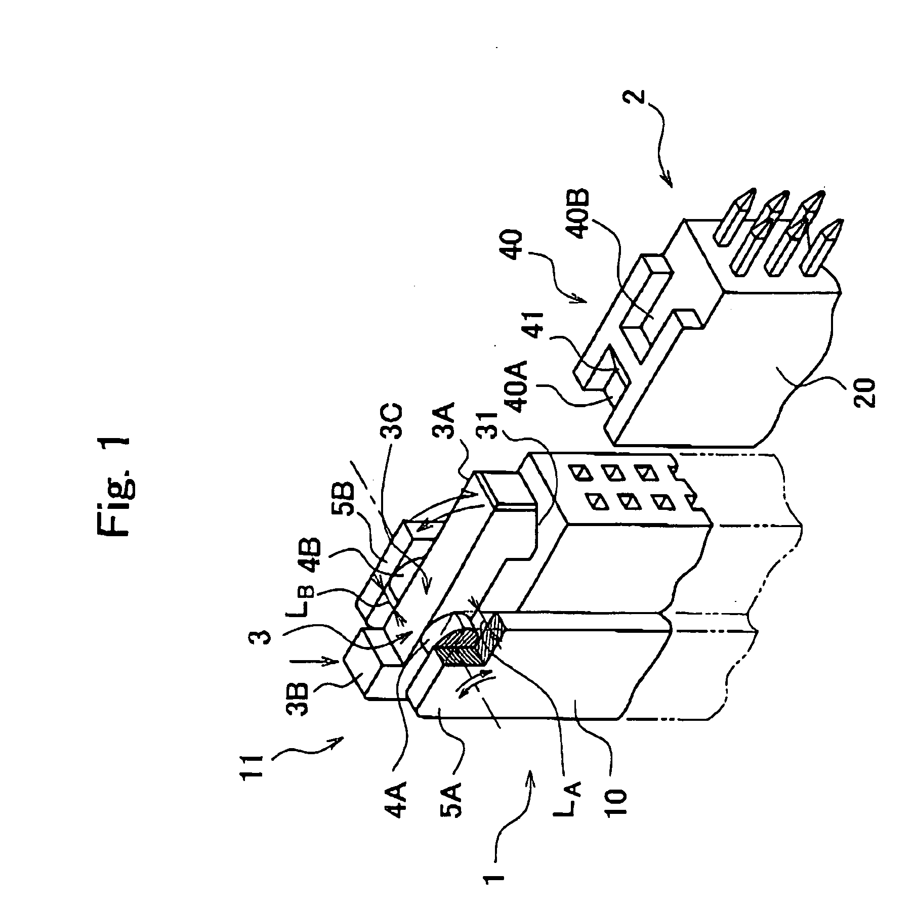 Connector with lock mechanism