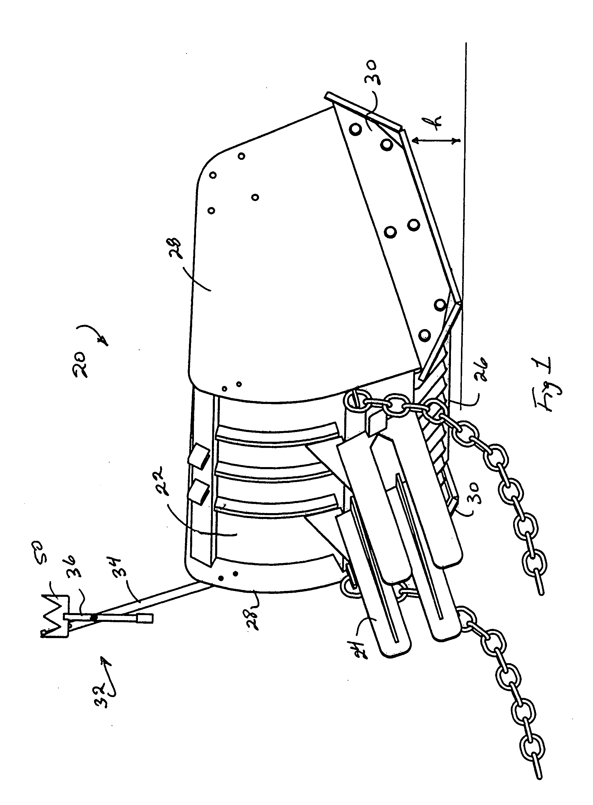 Level indicator for snow plow