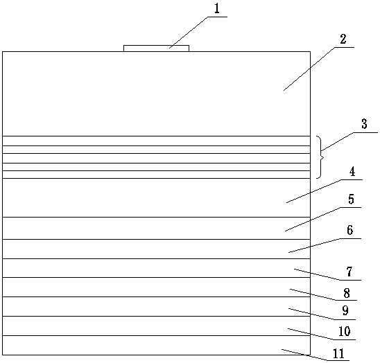 GaN-based vertical structure LED device