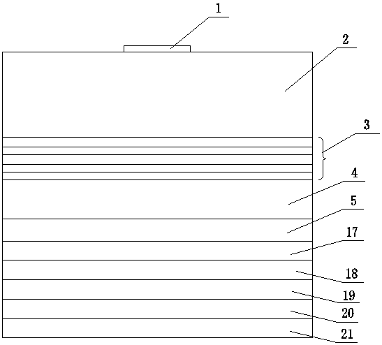 GaN-based vertical structure LED device