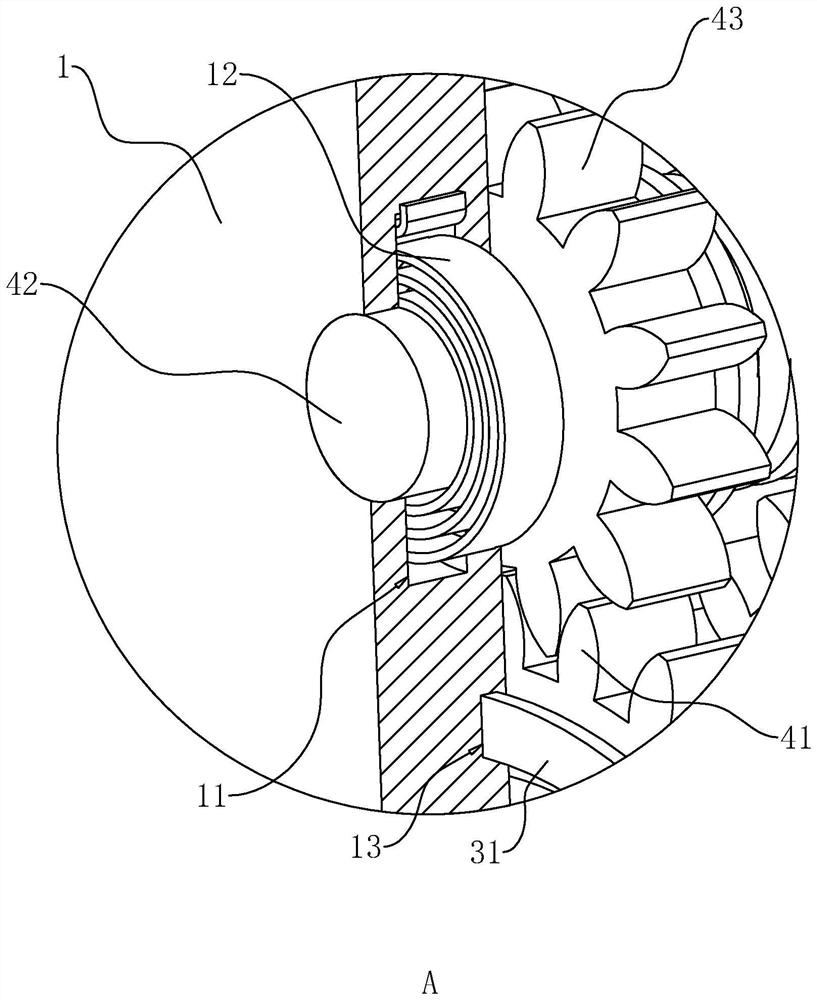 Automatic unhooking device for foundation treatment