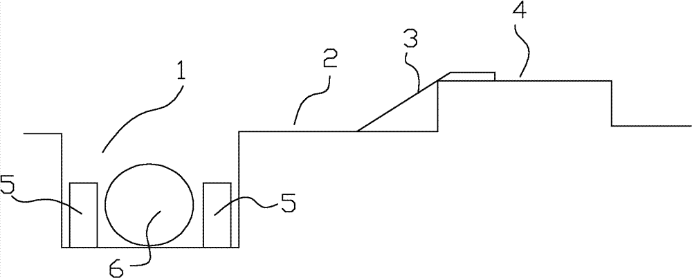 Method for laying pulp pipelines in marsh district