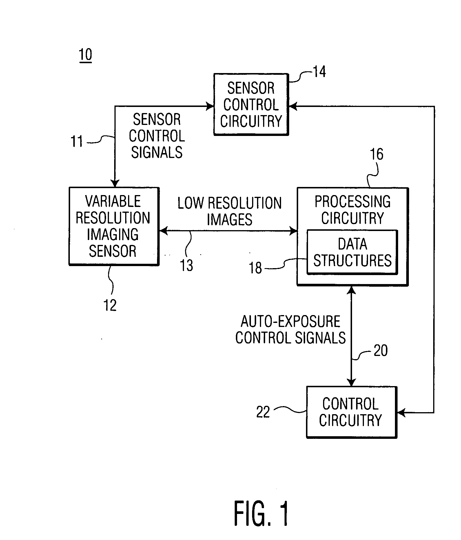 Optical code reading system and method using a variable resolution imaging sensor