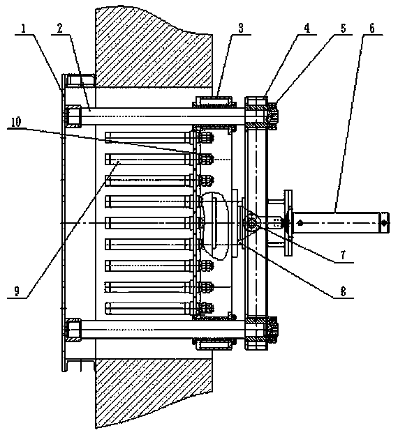 Self-dredging rubbish pool percolate grating plate system