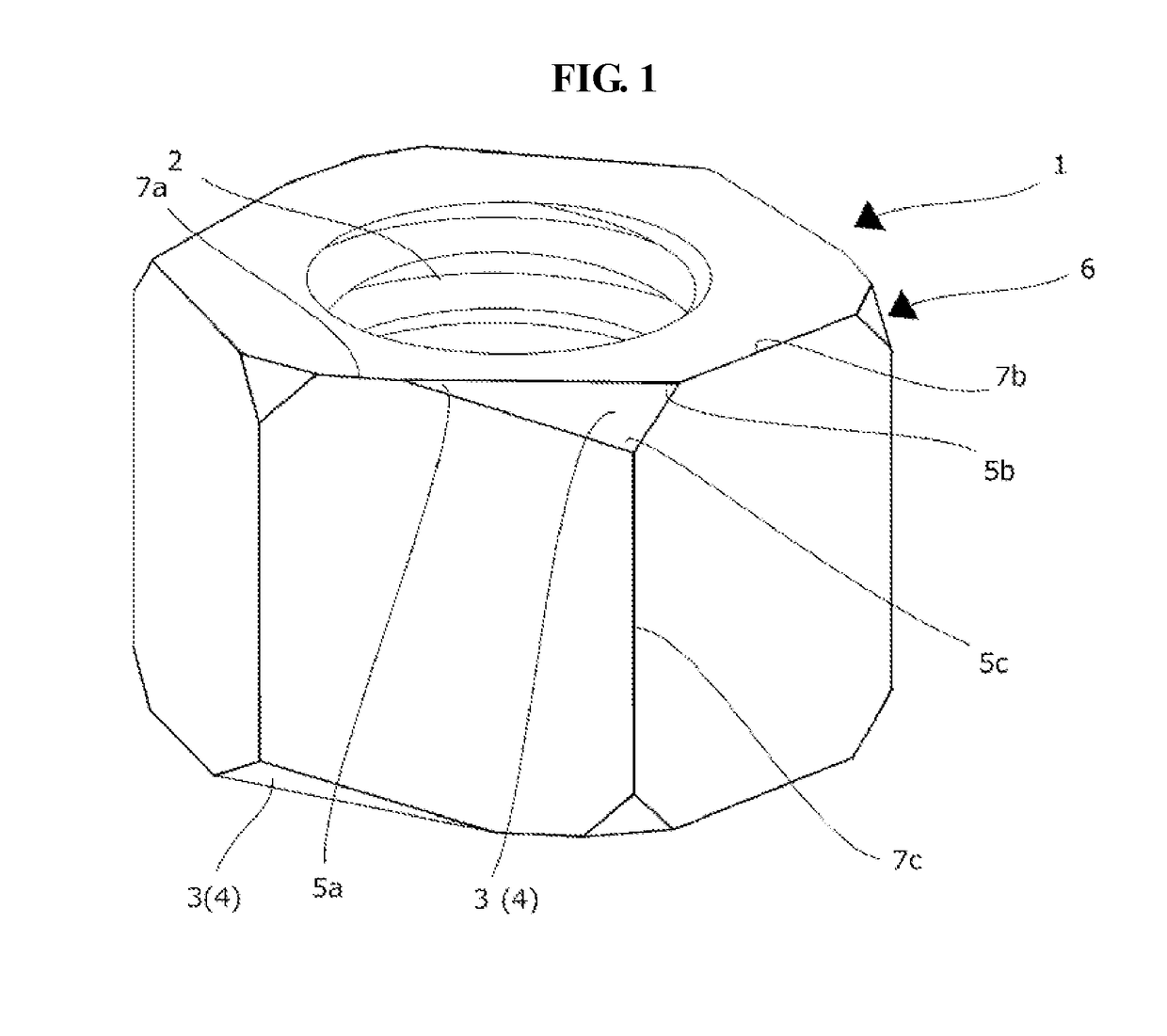 Directional indication structure for threaded body