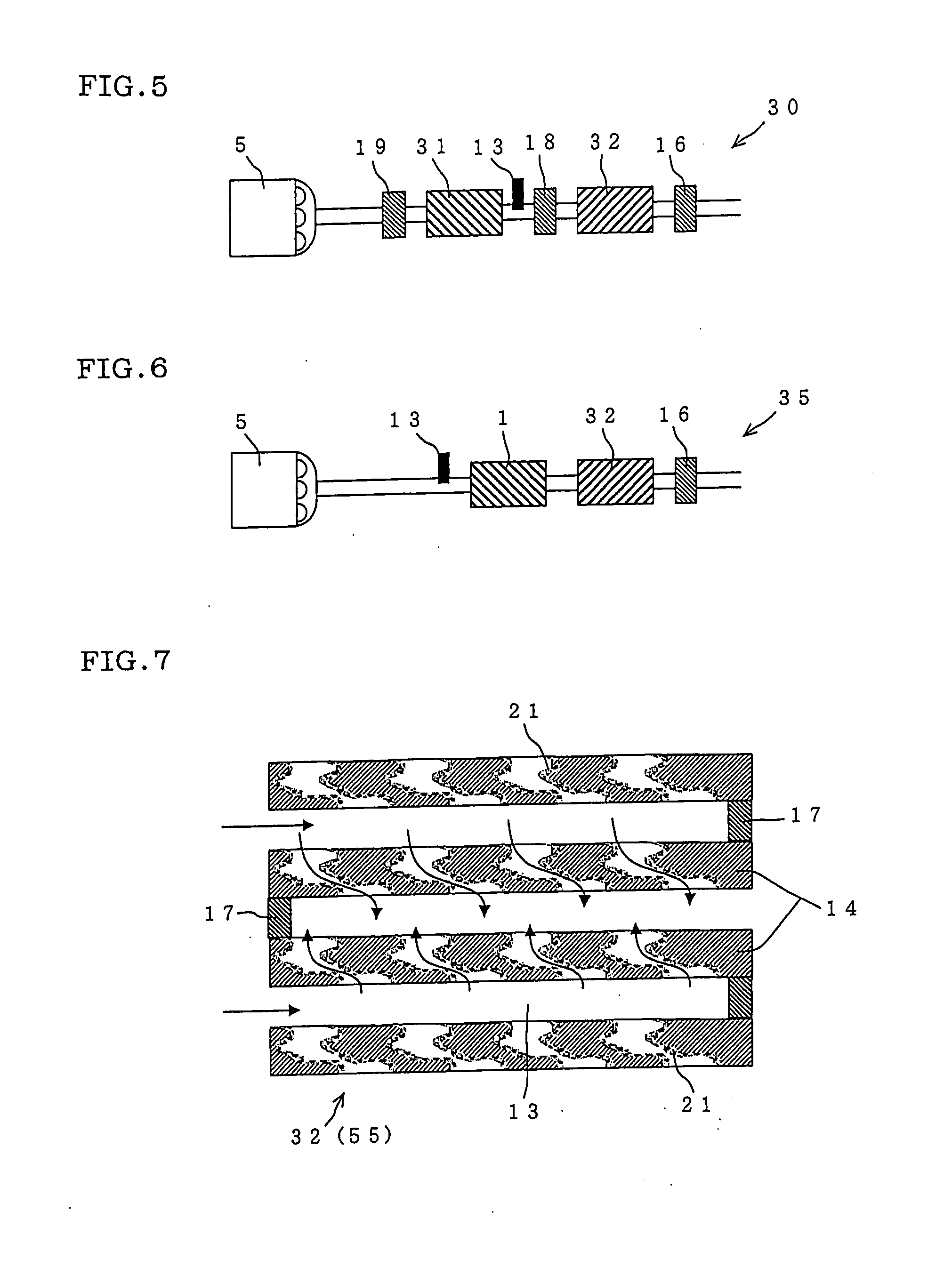 Exhaust gas purifying system