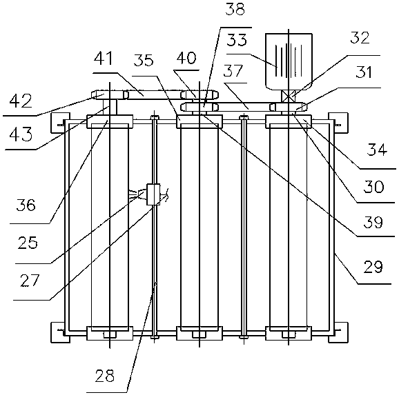 Large-flow recycling filter element and matched cleaning process equipment and operation method