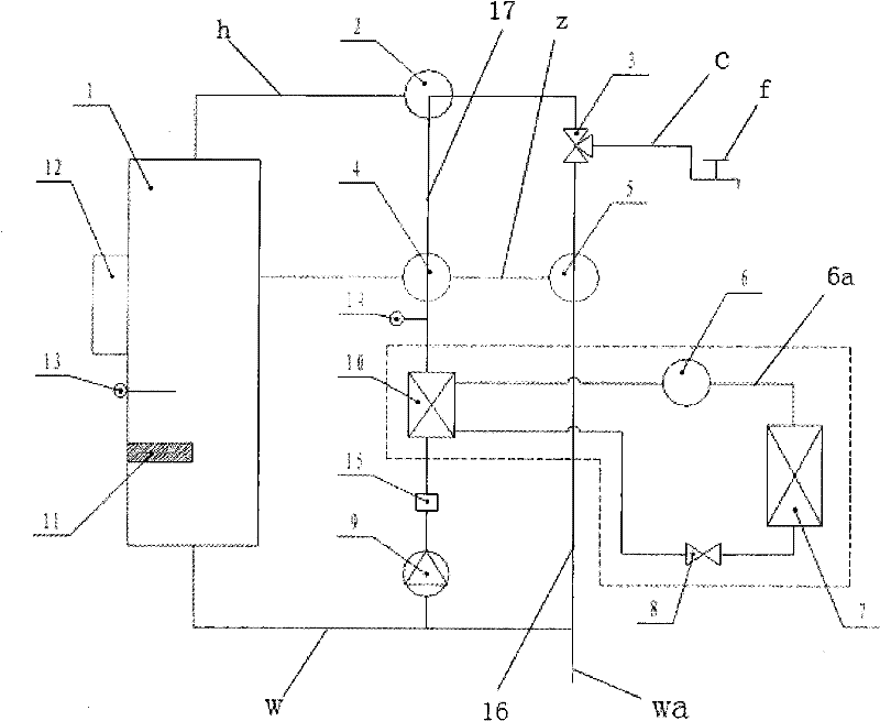 Constant-temperature variable energy-saving water heater