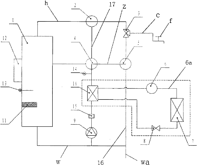 Constant-temperature variable energy-saving water heater