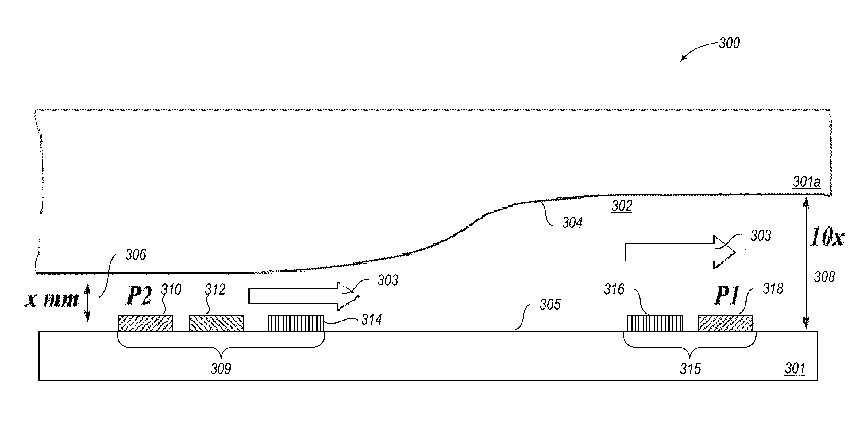 Microelectronic environmental sensing module