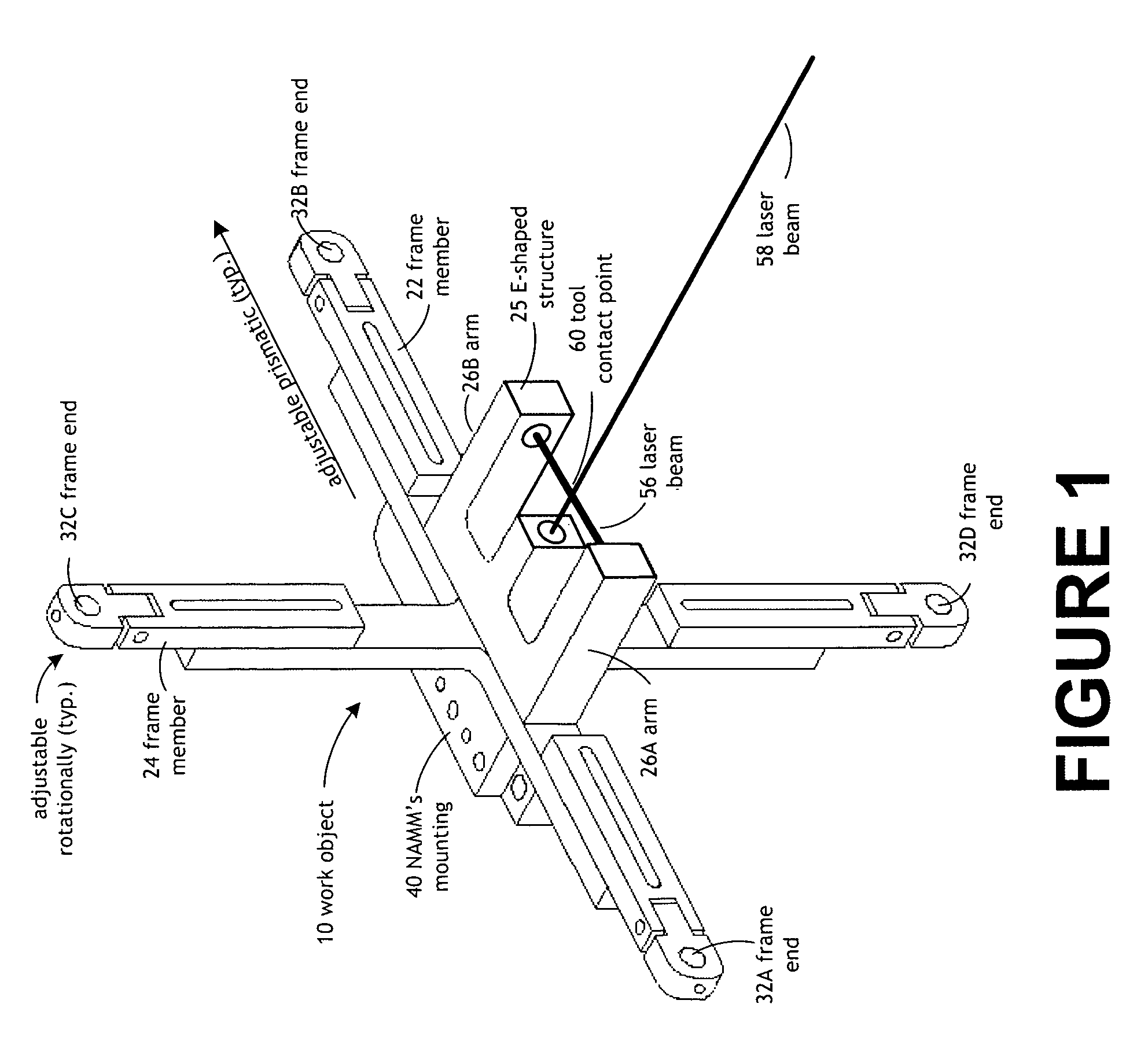 Robotic work object cell calibration method