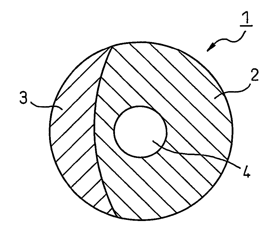 Polytrimethylene terephthalate hollow composite staple fibers and process for producing same