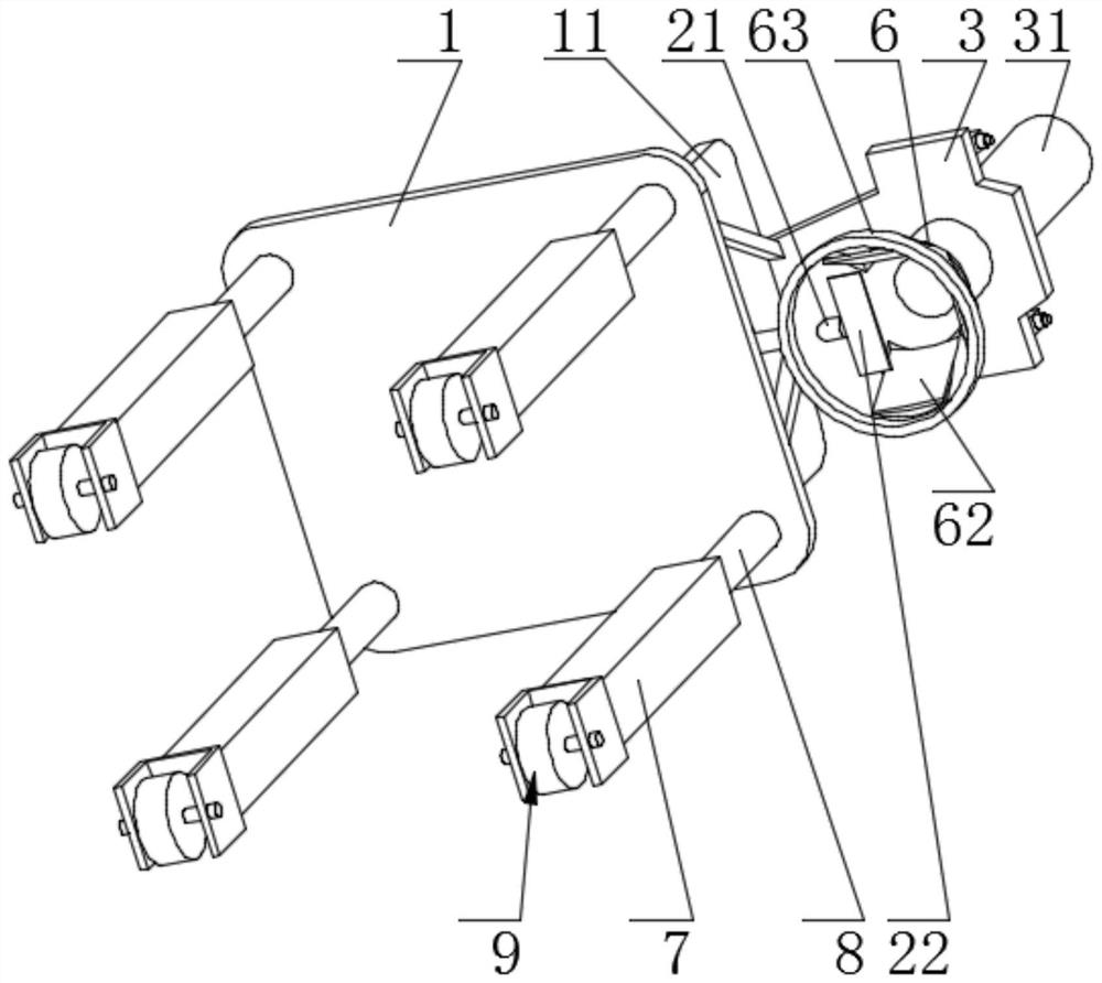 Negative pressure suction type tumor excision device