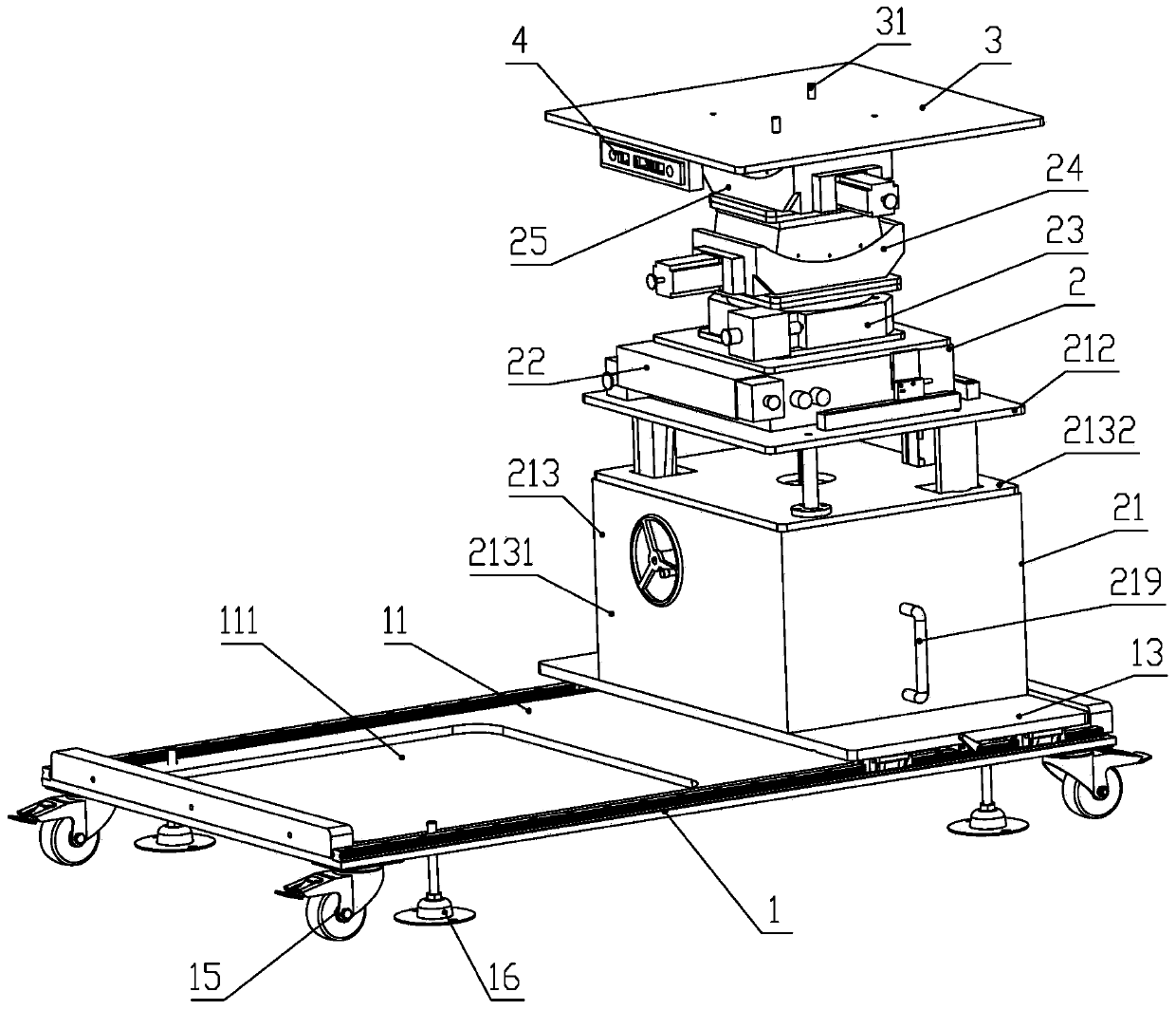 Six-axis jig