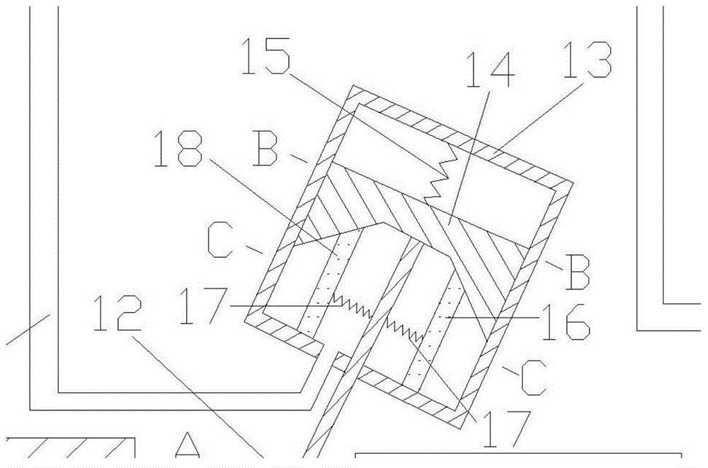 Dual-sliding-body synchronous movement device