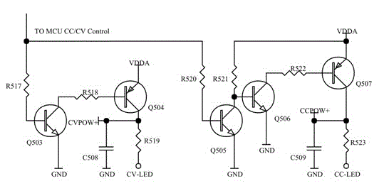 Electronic load module of power supply aging test and power supply aging test system