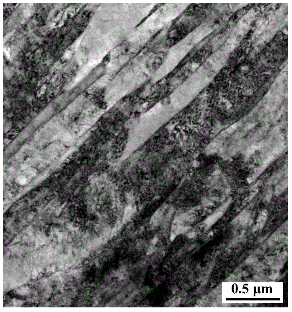 Vanadium-nitrogen microalloyed high-strength phase-transformation induced plastic steel seamless pipe and preparation method thereof