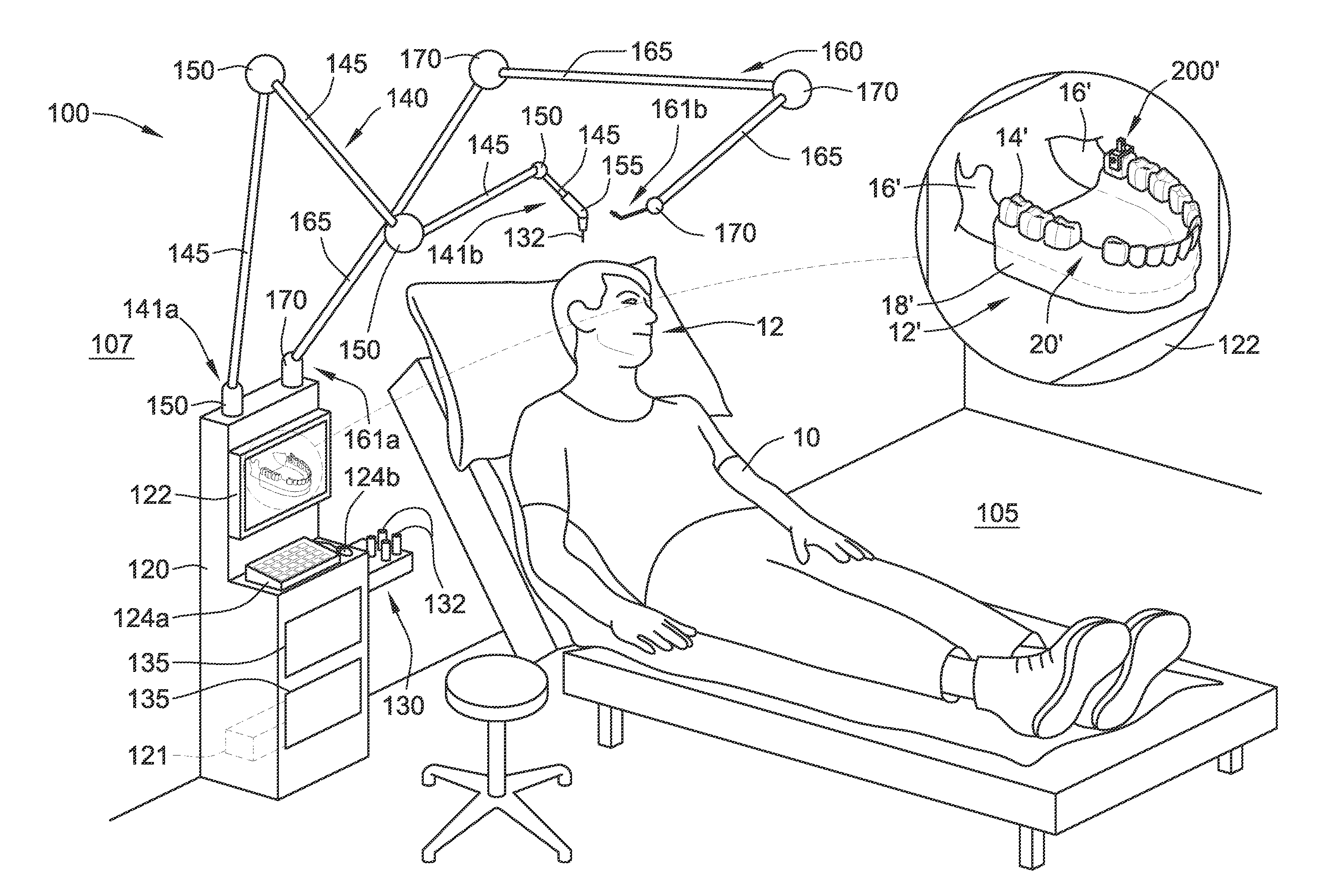 Robotic device for dental surgery