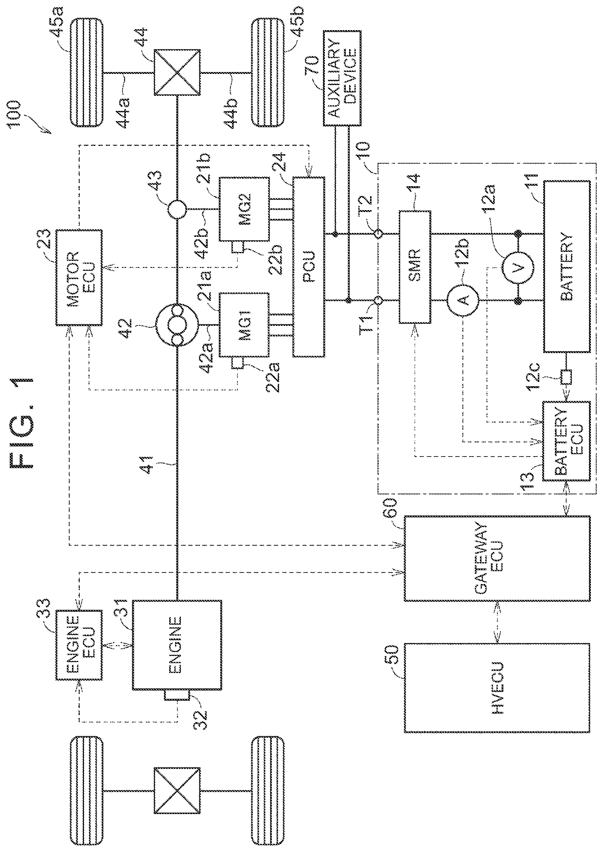 Vehicle, vehicle control system, vehicle control method