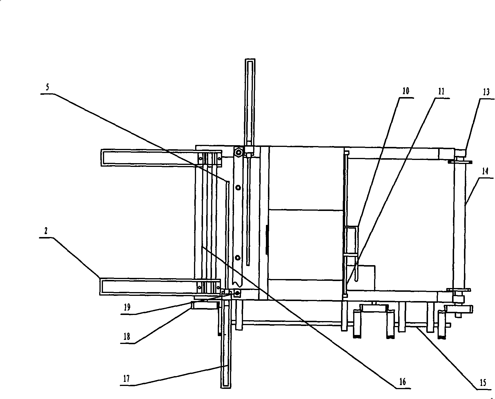 Novel three-dimensional weaving machine