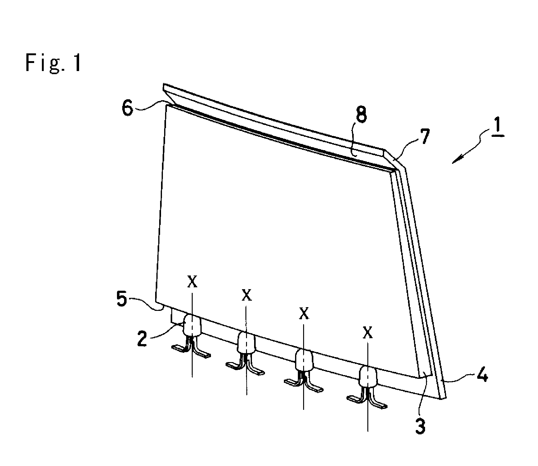 LED lighting unit and vehicle lamp