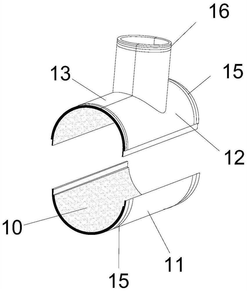 Magnetic field shielding device convenient to disassemble and assemble and assembling method thereof