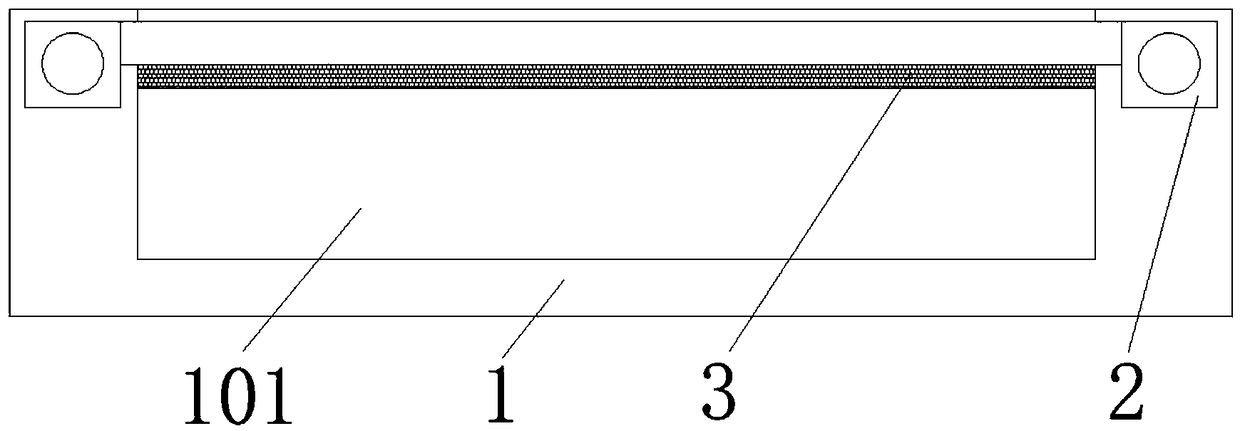 Electronic commerce advertisement displaying device based on internet of things