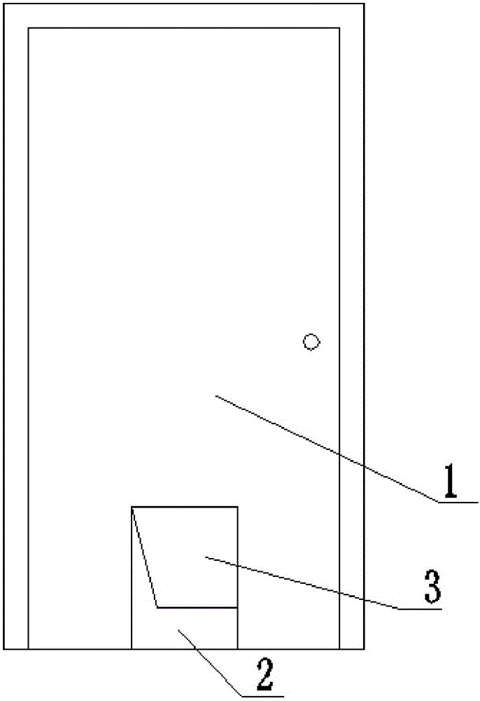 Pet door with photosensitive discoloration function