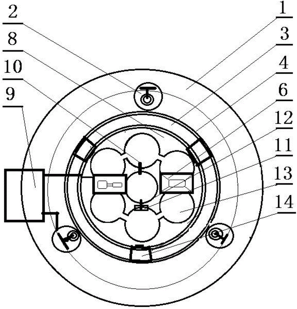 Multifunctional numerical control shaft sinking device and construction method