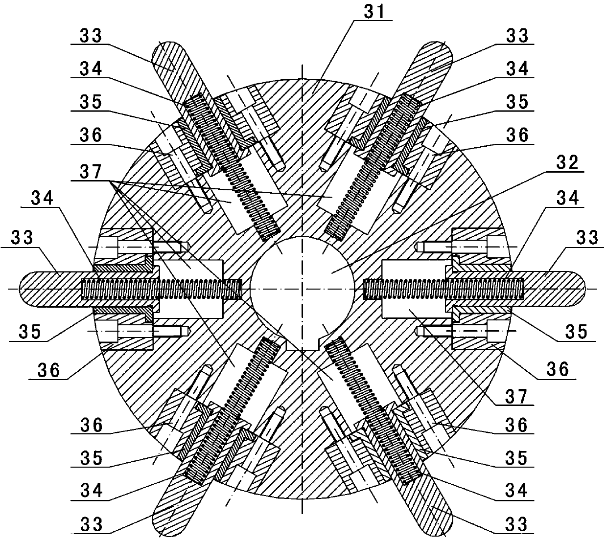 Car transshipment device for accumulation conveying