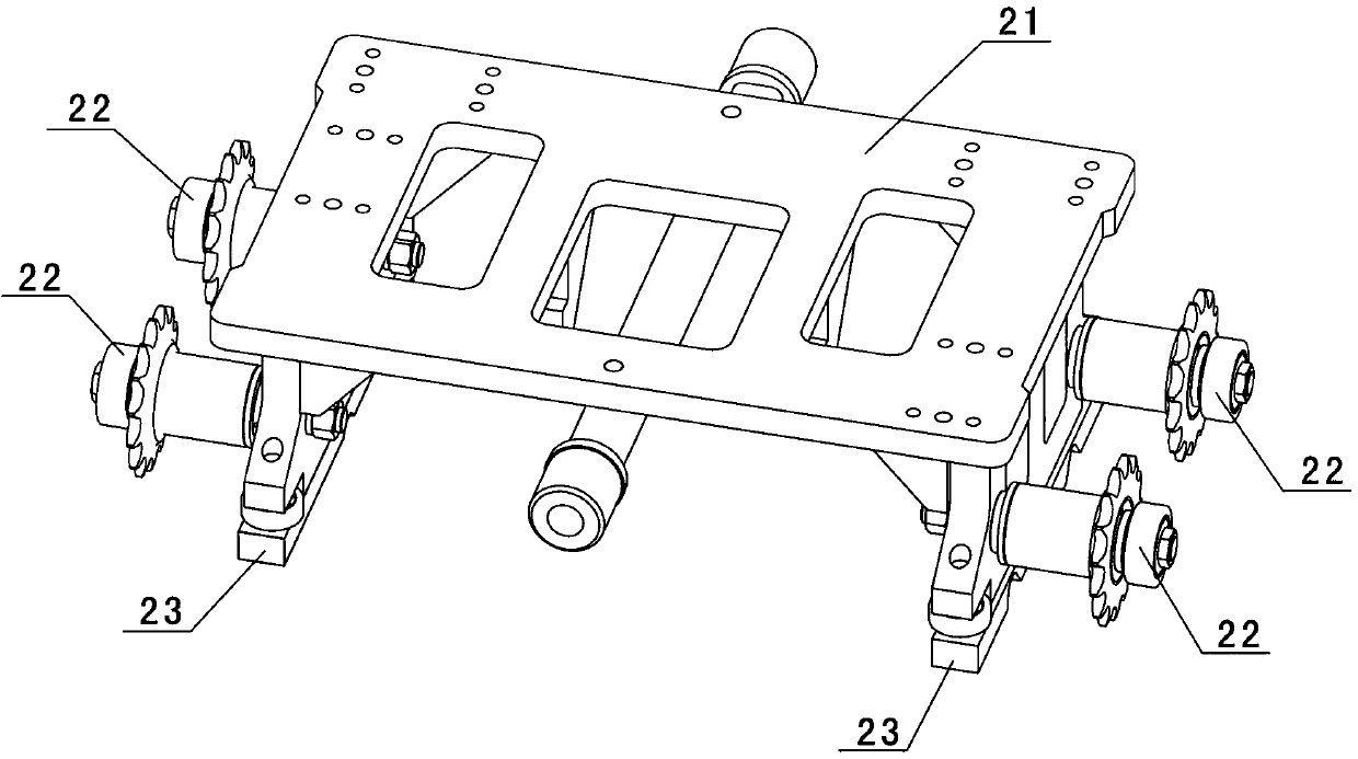 Car transshipment device for accumulation conveying