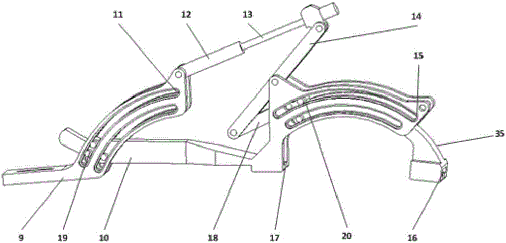 Wearable hand exoskeleton rehabilitation training robot