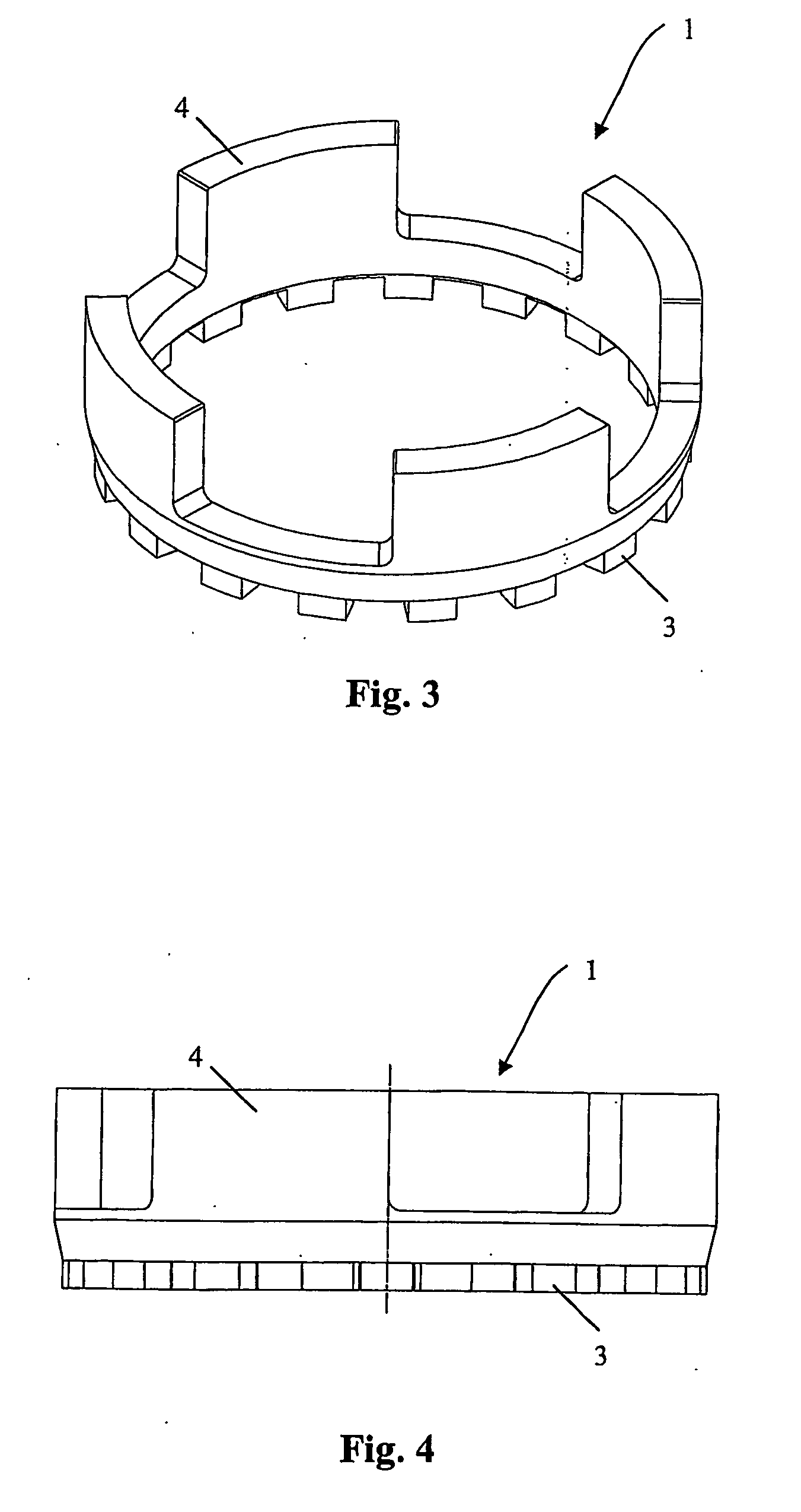 Locking device for built pipe connections