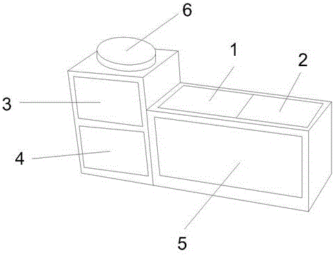 Novel pen container