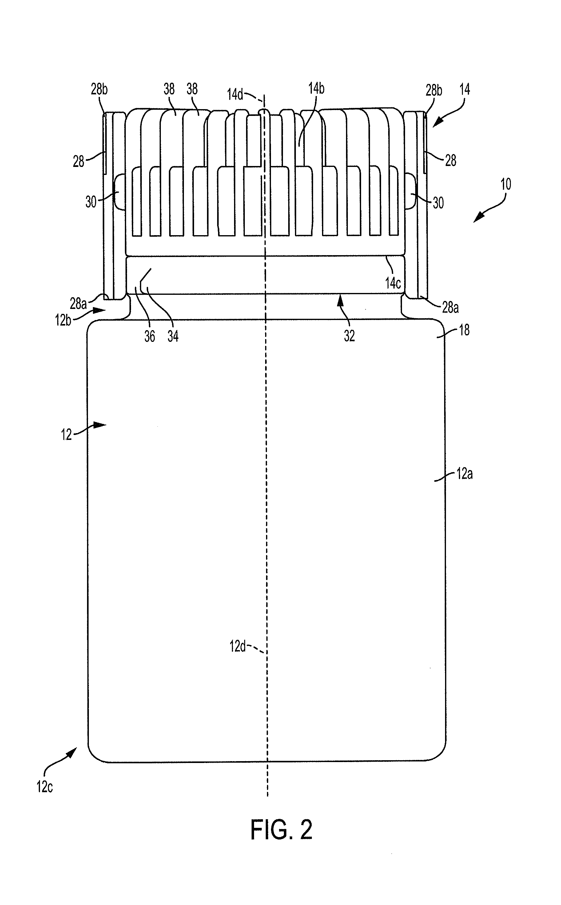 Child-resistant cap and container assembly