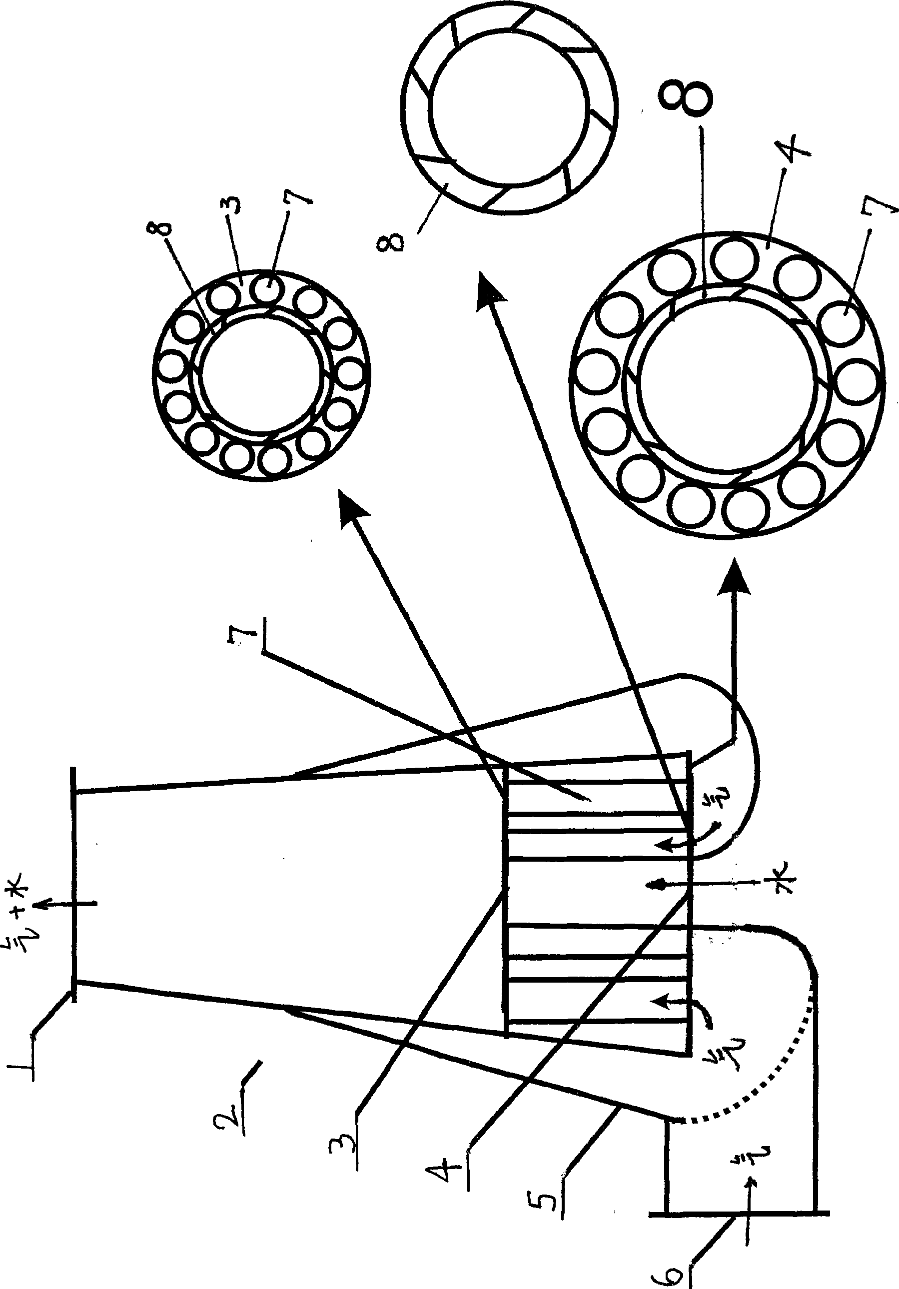 Impeller-less powerful sludge pump