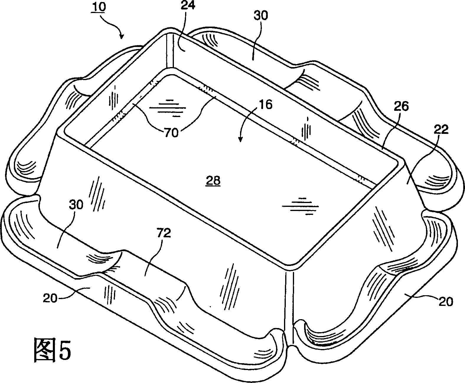 Unitary product cushioning structure