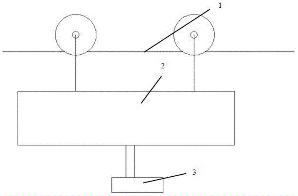 Power line inspection robot control method in windy environment