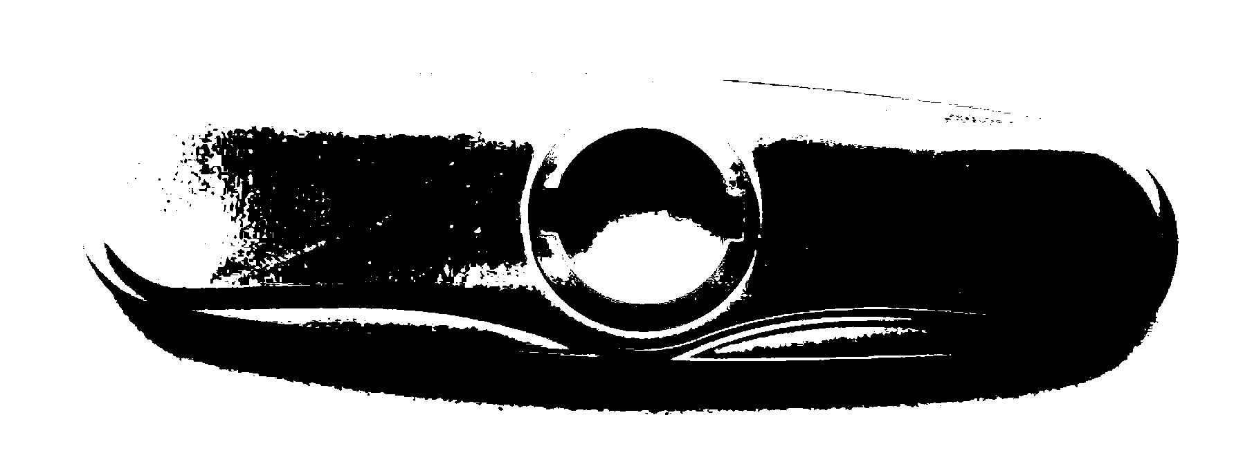 Method for directly plating plastic with drawn wire appearance