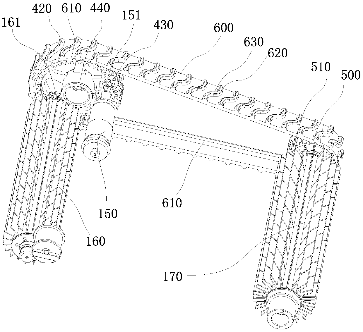 Swimming pool cleaning device