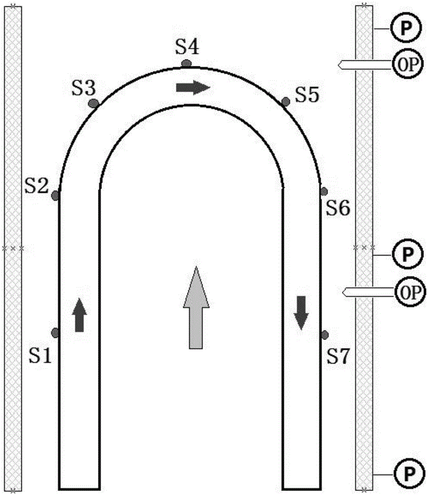 Experimental device for the study of two-phase flow instability and alternating thermal stress between tube bundles under load shedding disturbance