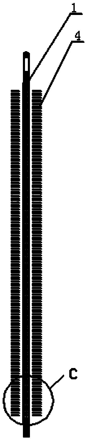 Dielectrophoresis flat osmotic membrane element