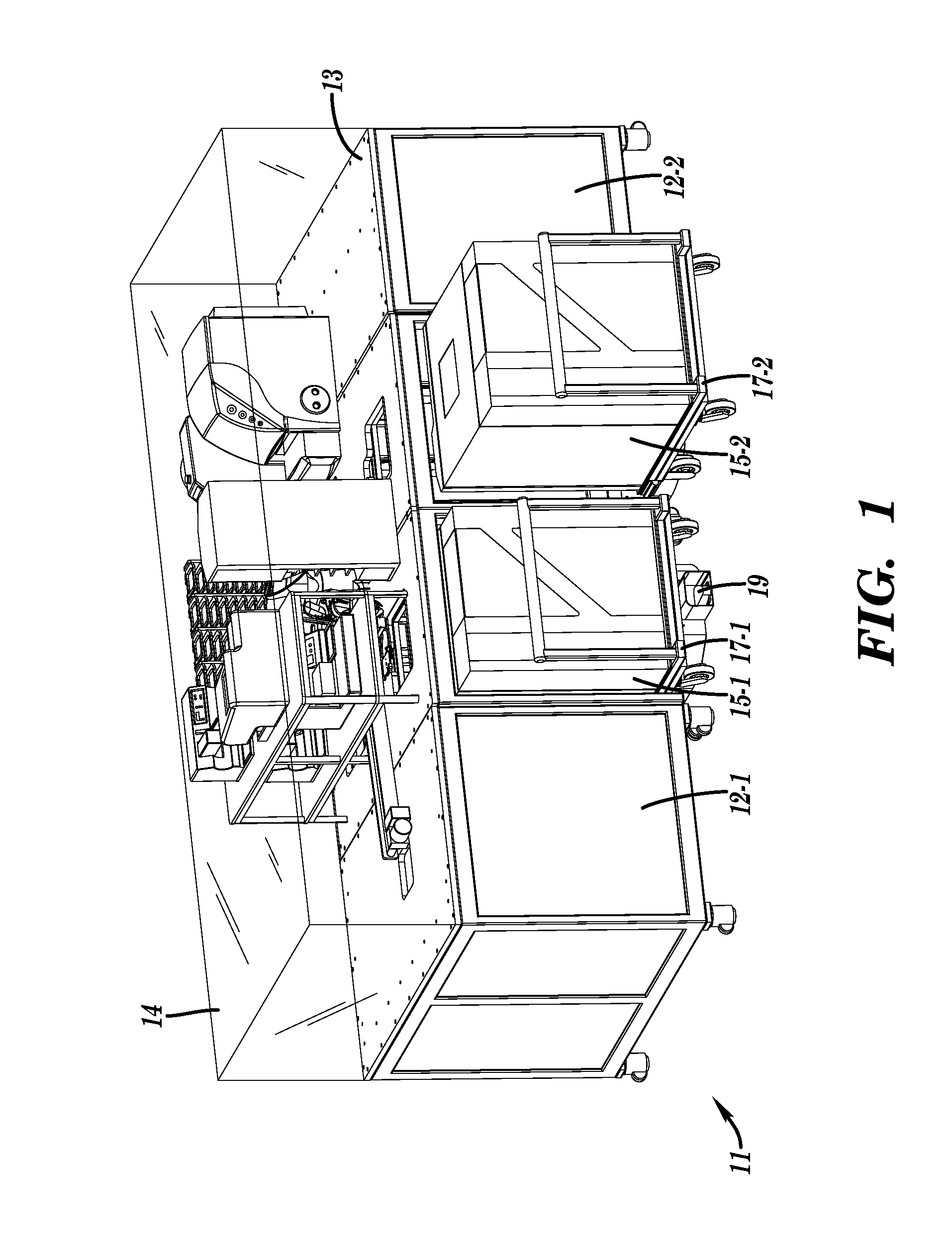 Instrument docking station for an automated testing system